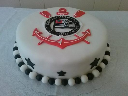 festa corinthians Bolo