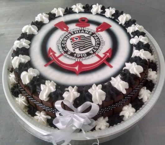 festa corinthians Bolo