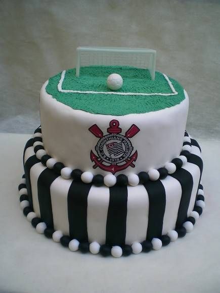 festa corinthians Bolo