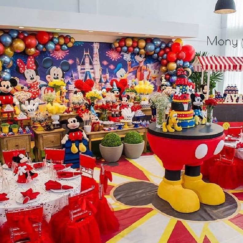 festa do mickey E Minnie