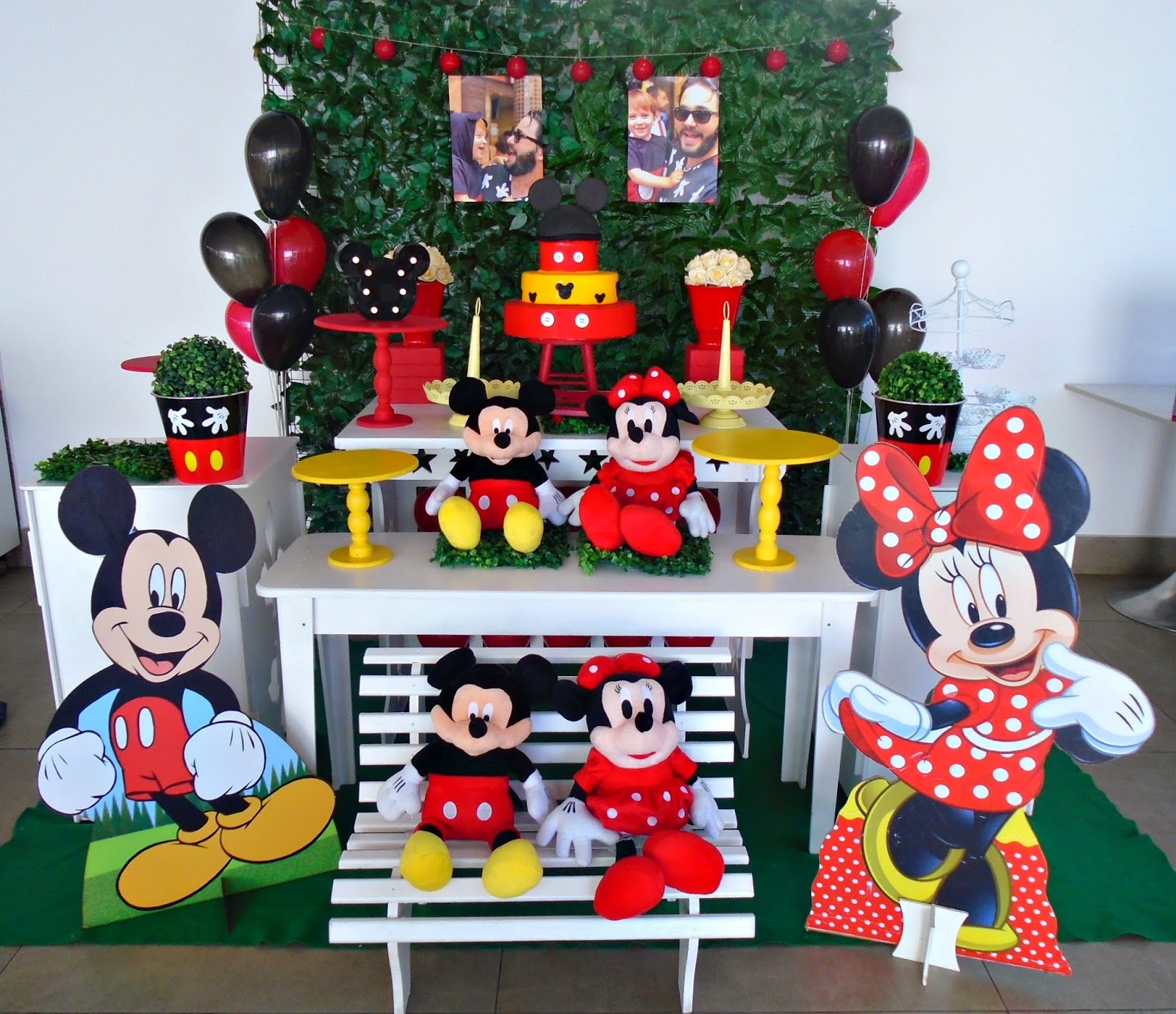 festa do mickey E Minnie