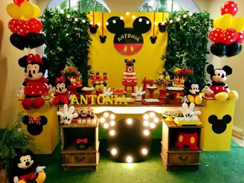 festa do mickey E Minnie