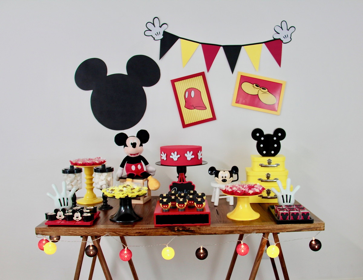 festa do mickey Simples