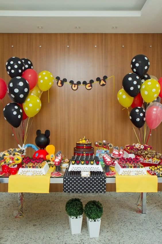 festa do mickey Simples