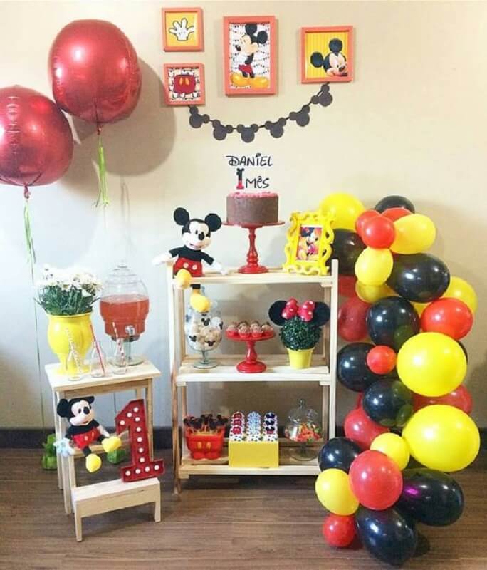 festa do mickey Simples