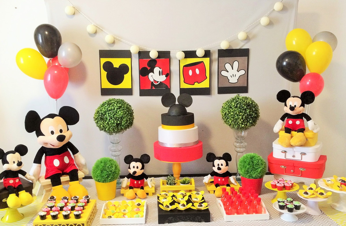 festa do mickey Simples