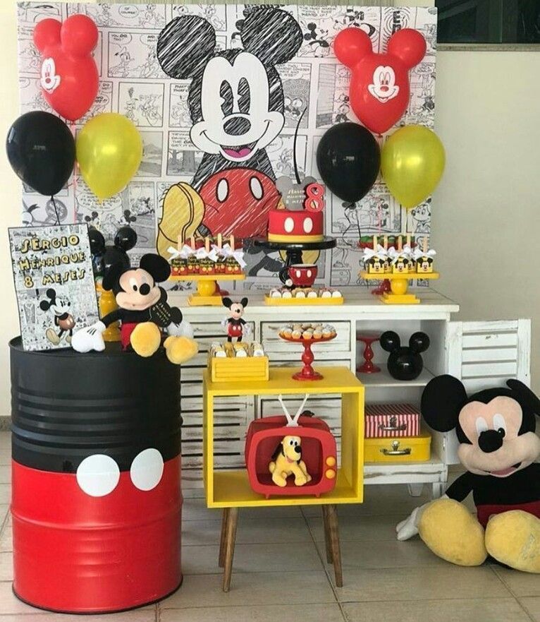 festa do mickey Simples