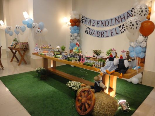 festa fazendinha Simples