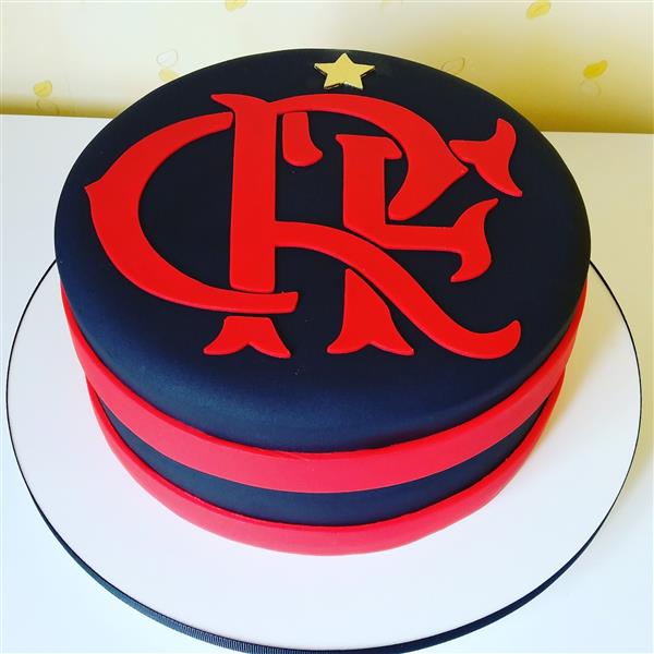 festa flamengo Bolo