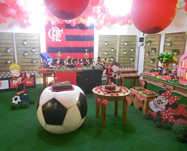 festa flamengo Luxo