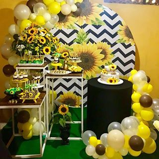 festa girassol Luxo