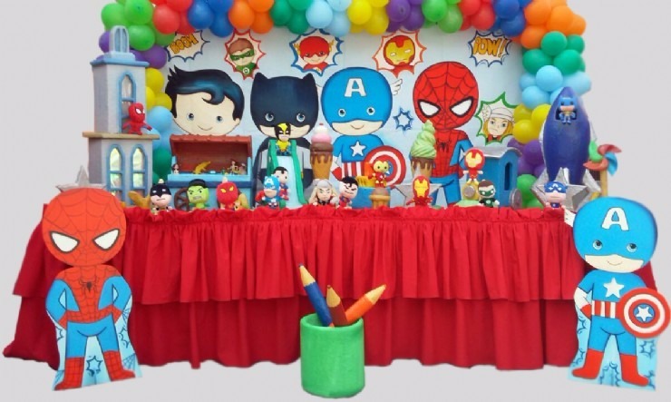 festa homem aranha Baby