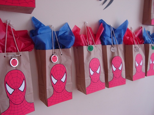 festa homem aranha Lembrancinhas