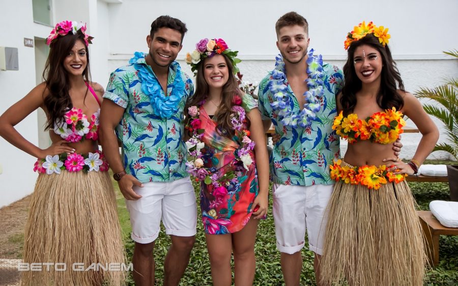 luau havaiano roupas