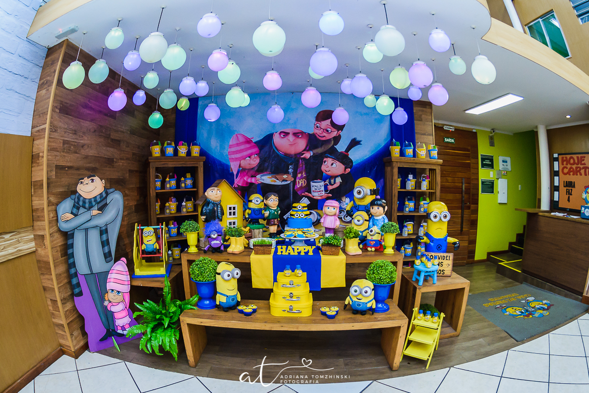 festa minions Luxo