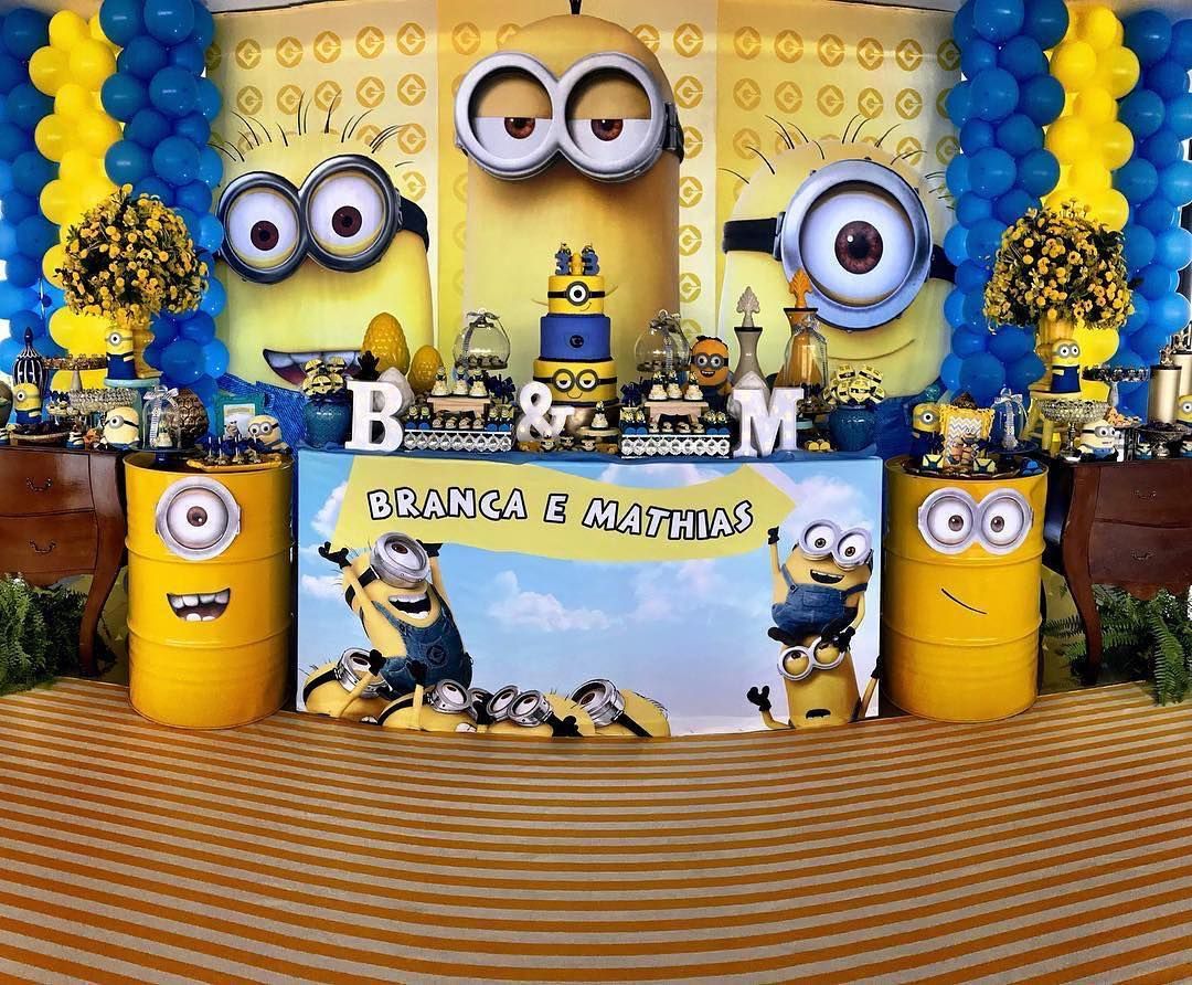 festa minions Luxo