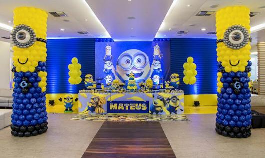 festa minions Luxo