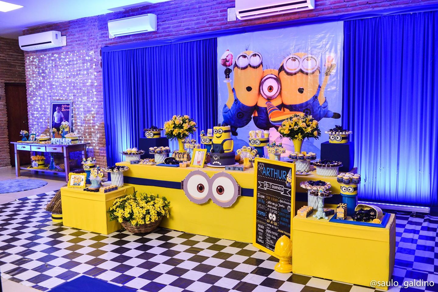 festa minions Luxo