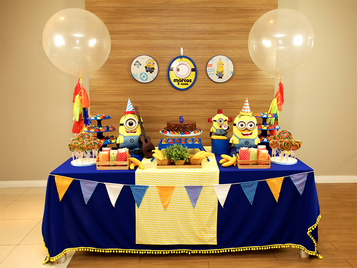 festa minions Simples