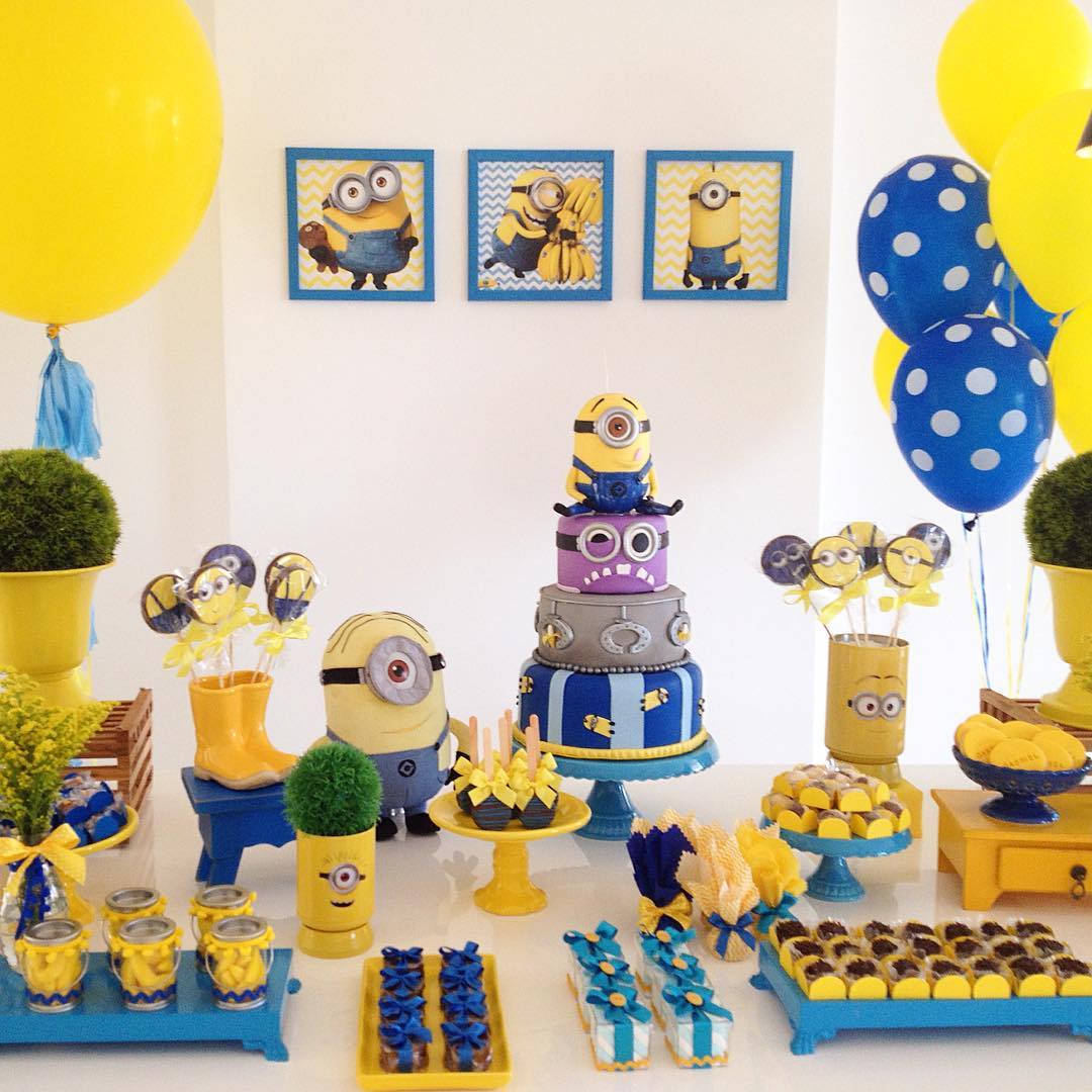 festa minions Simples