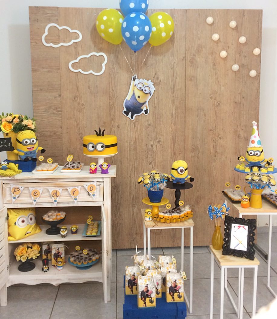 festa minions Simples