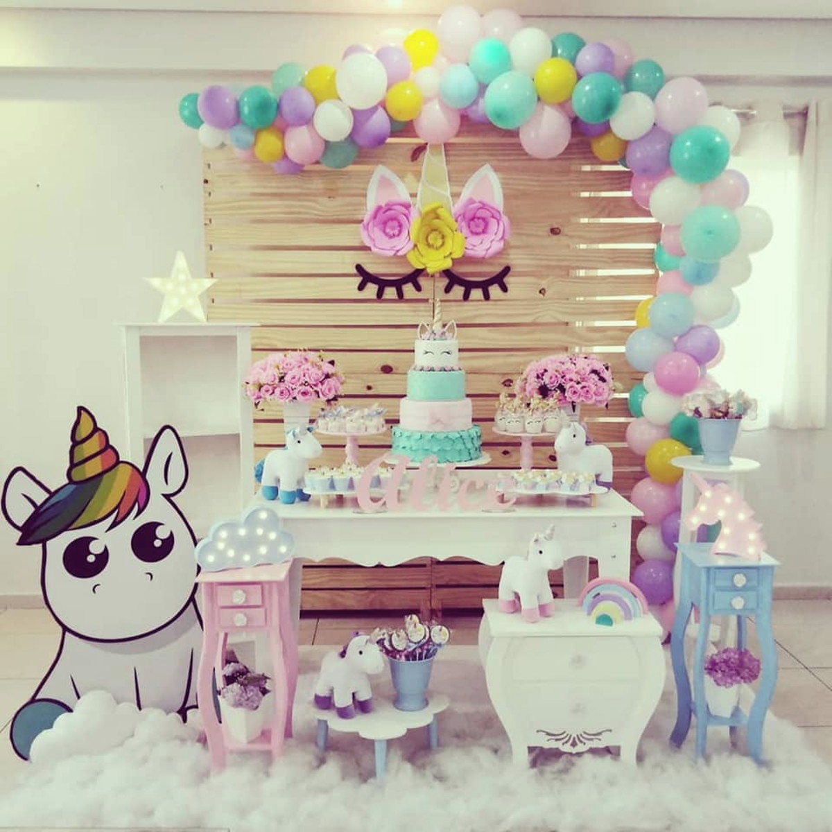 festa unicornio Baby