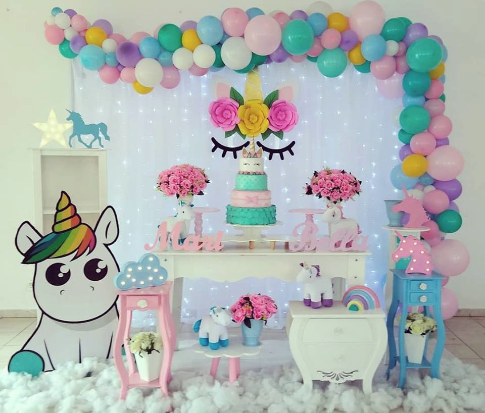 festa unicornio Baby