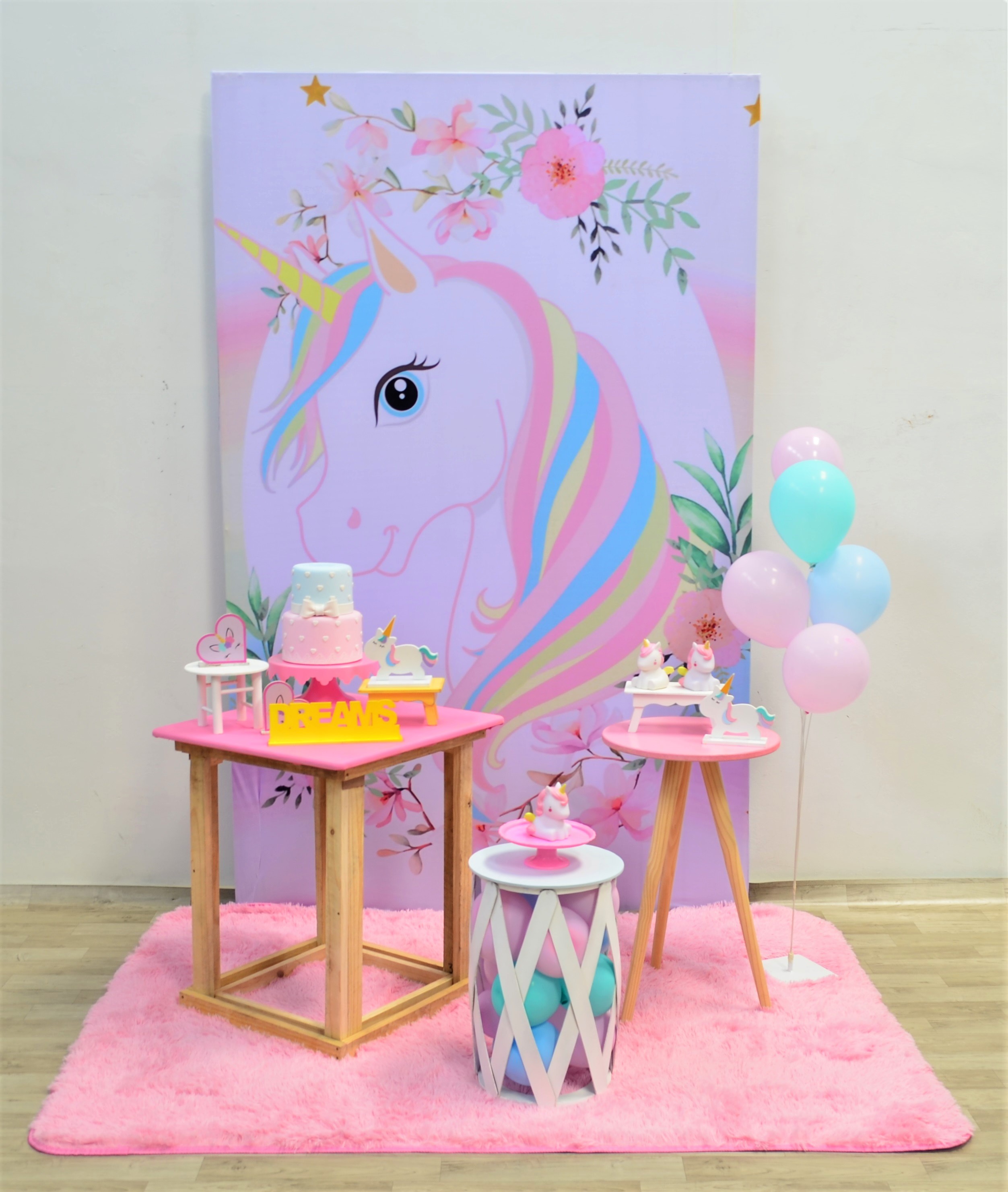 festa unicornio Simples