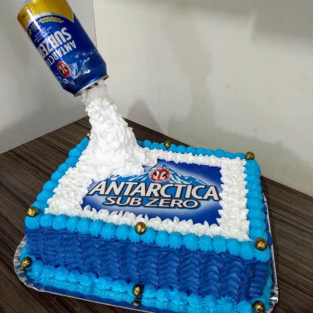 bolo antarctica Quadrado