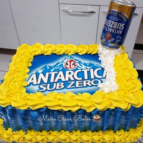 bolo antarctica Quadrado