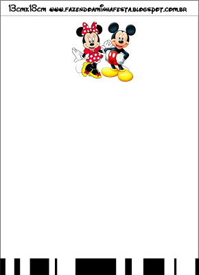 convite da minnie Virtual