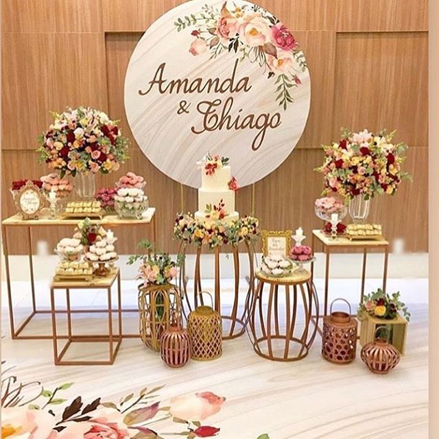 decoração de casamento simples E Elegante