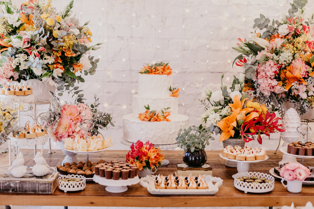 decoração de casamento simples E Elegante