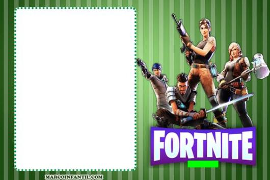 festa fortnite Convite