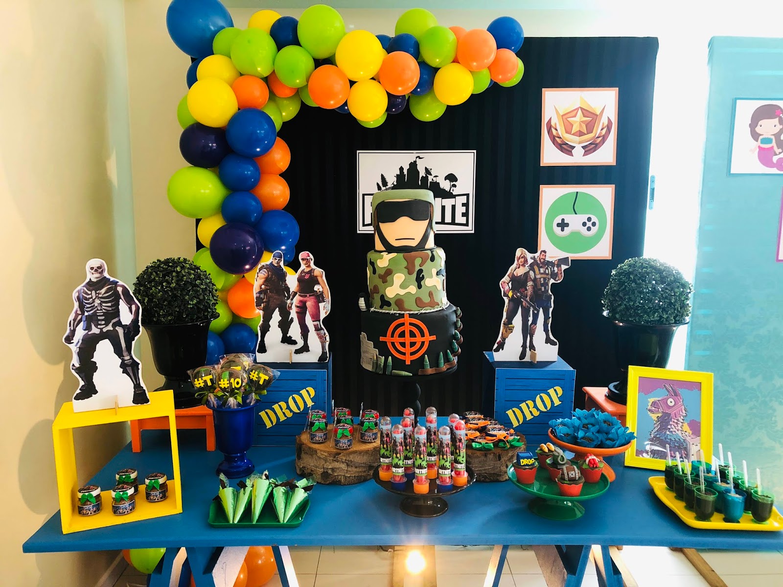 festa fortnite Simples