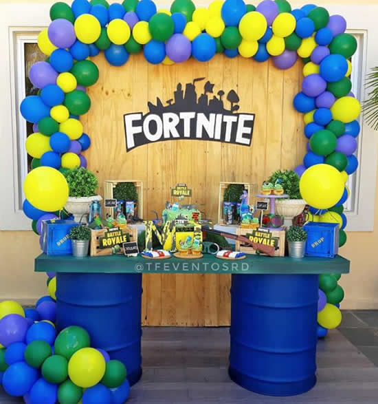 festa fortnite Simples