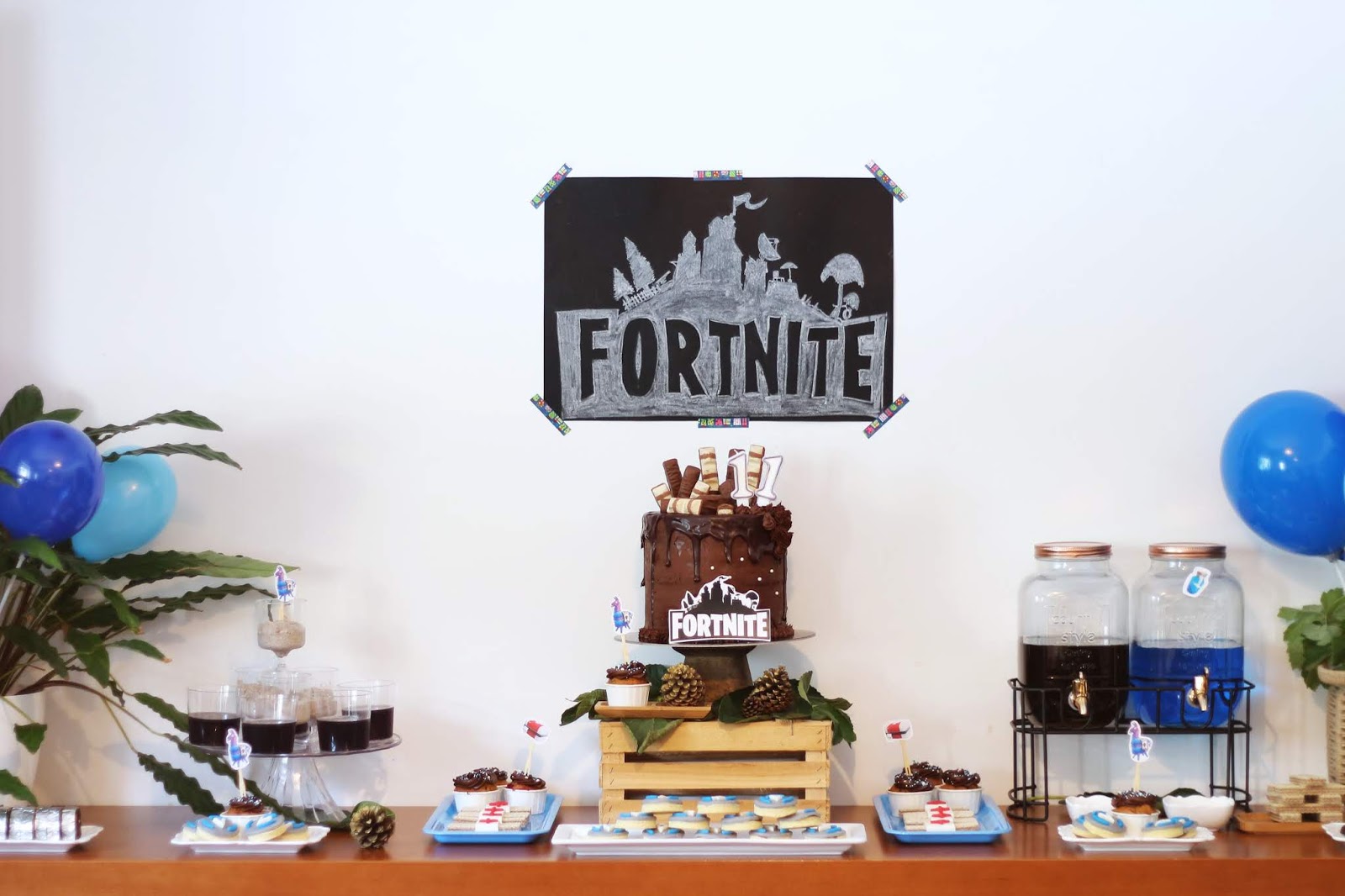 festa fortnite Simples