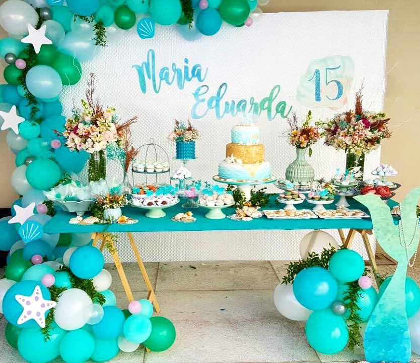 festa fundo do mar Sereia