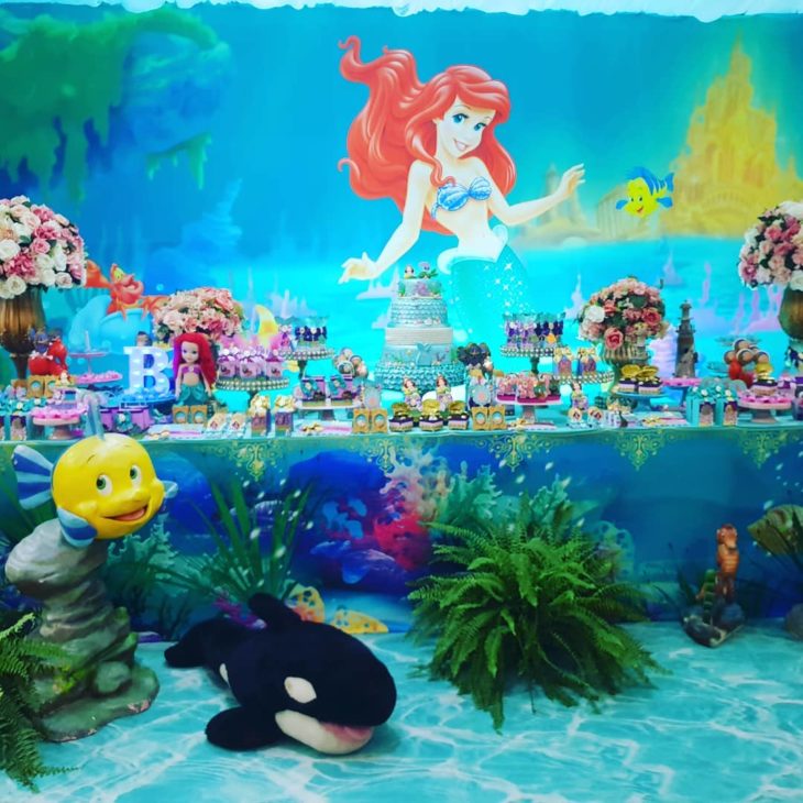 festa fundo do mar Sereia