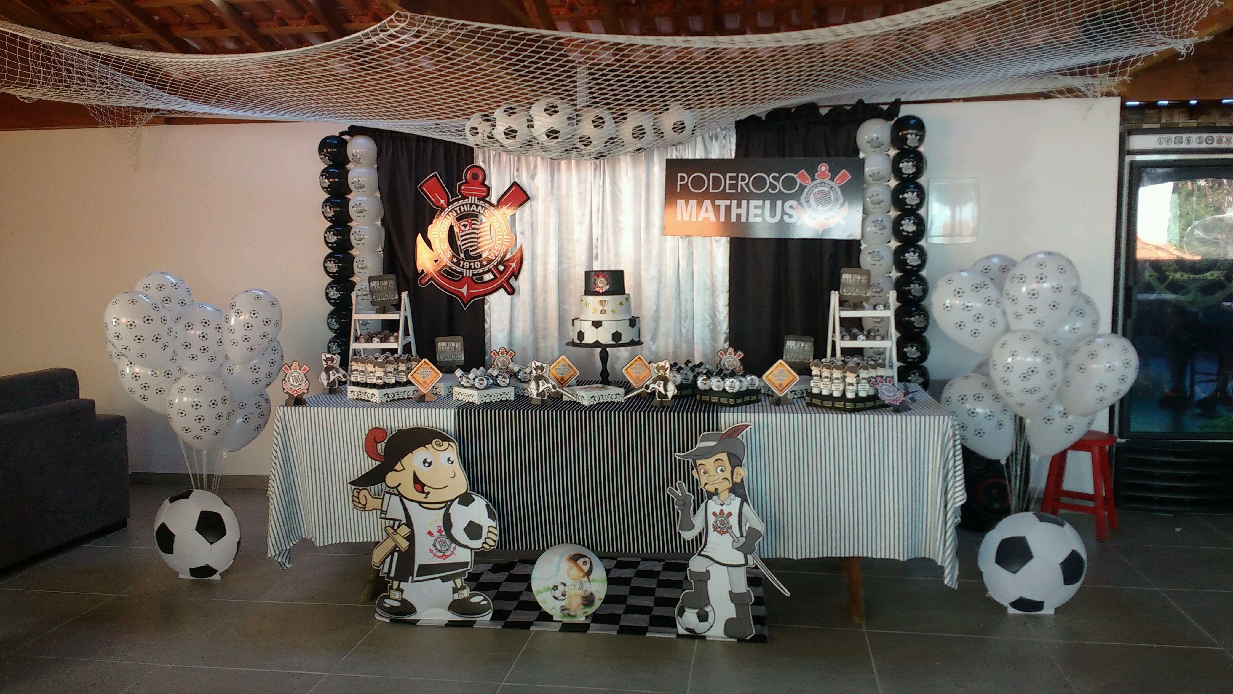 festa futebol Corinthians