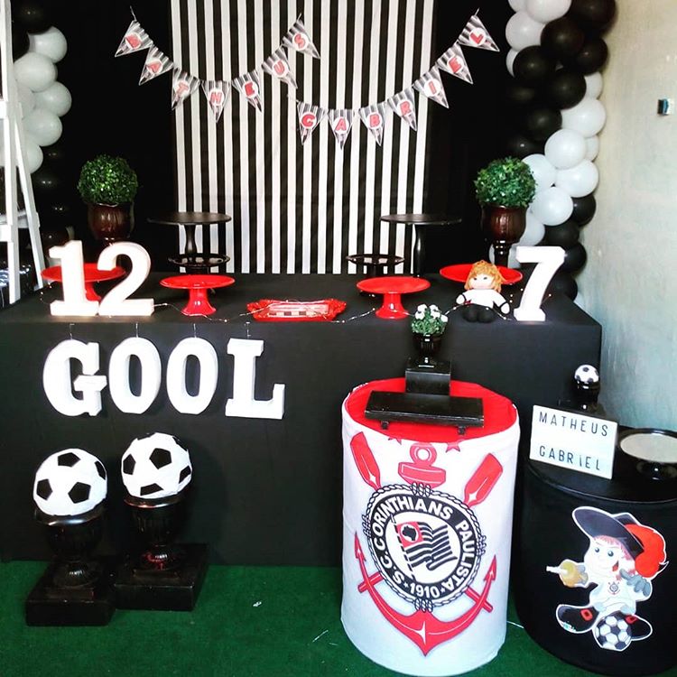 festa futebol Corinthians