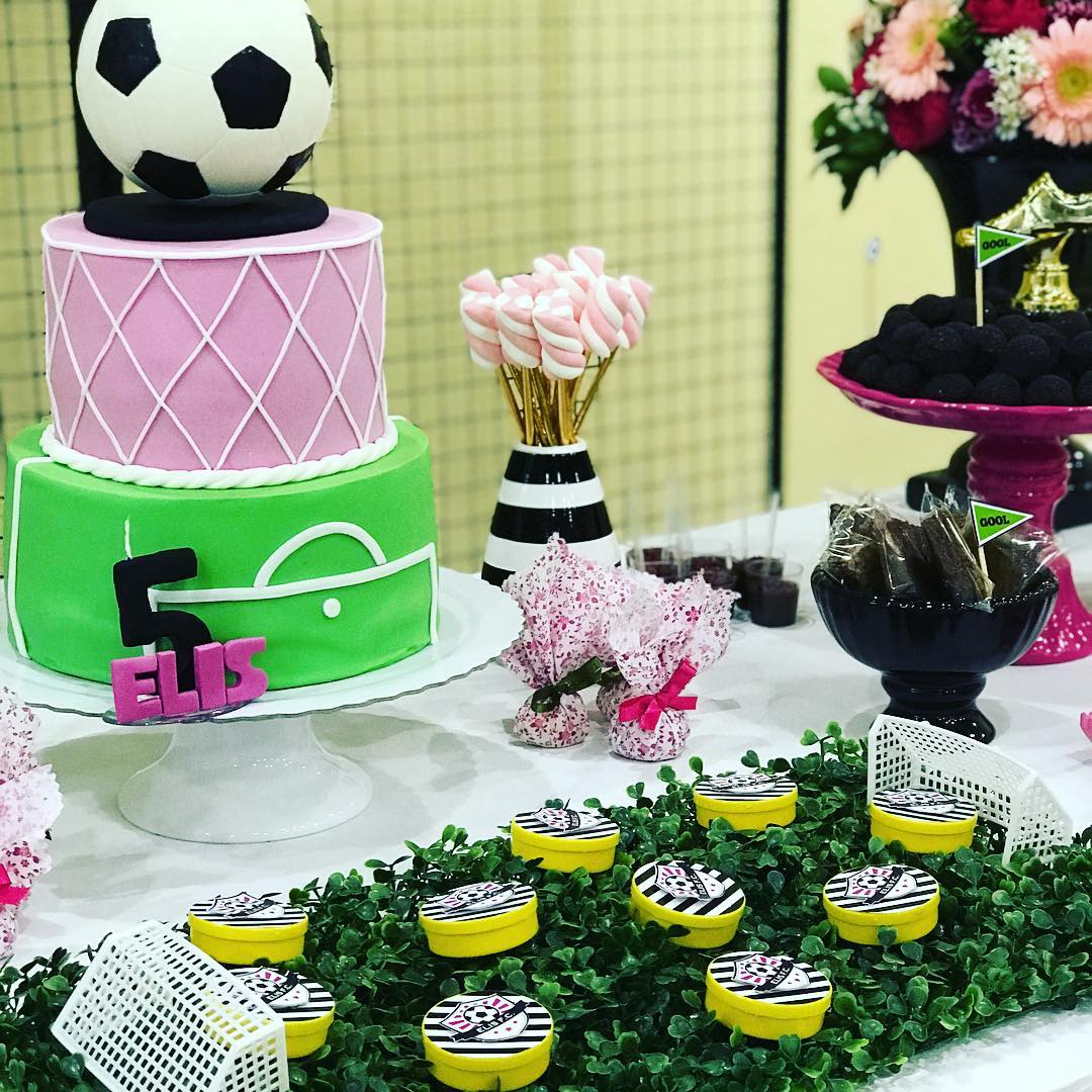 festa futebol Feminina