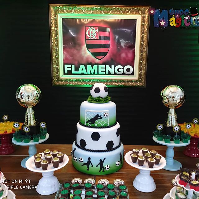 festa futebol Flamengo