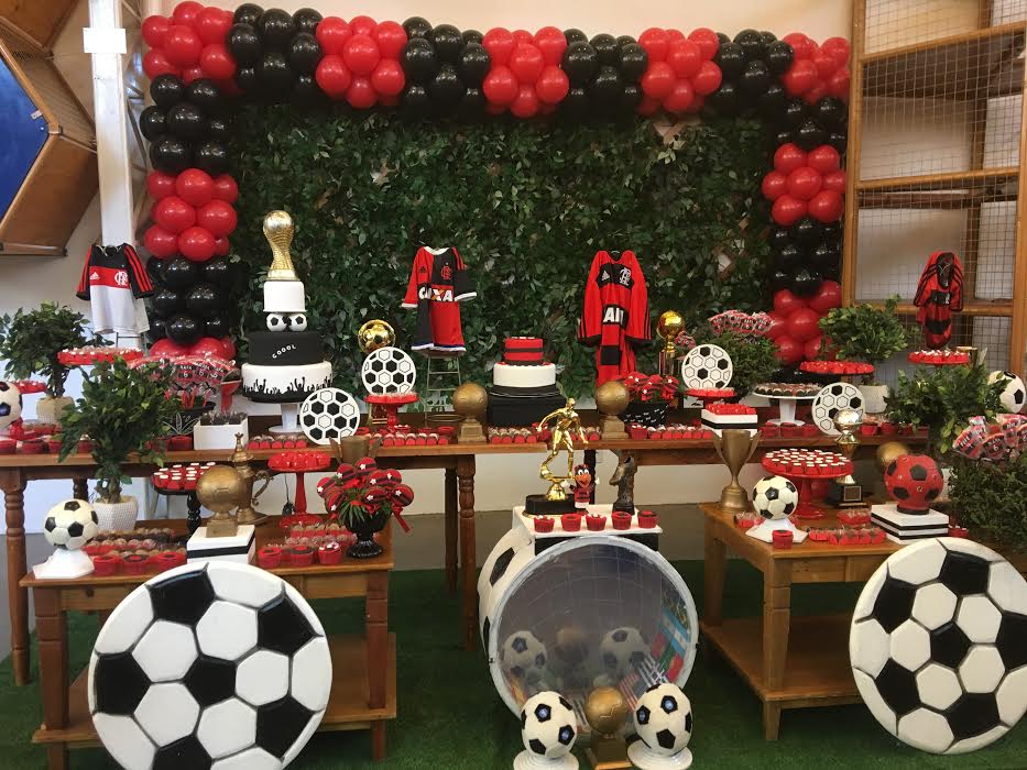 festa futebol Flamengo