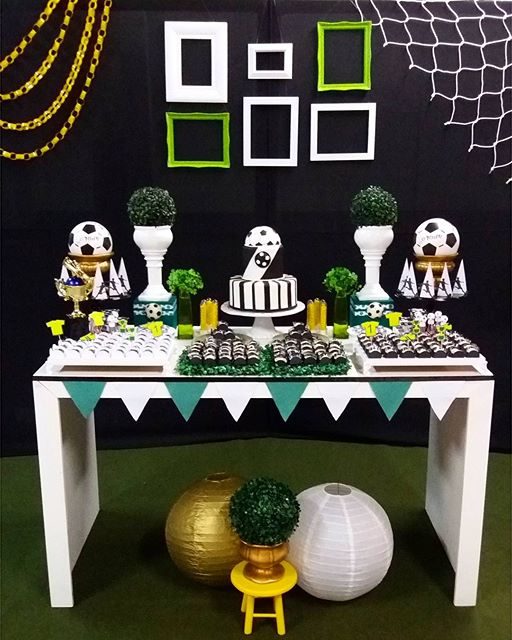 festa futebol Simples