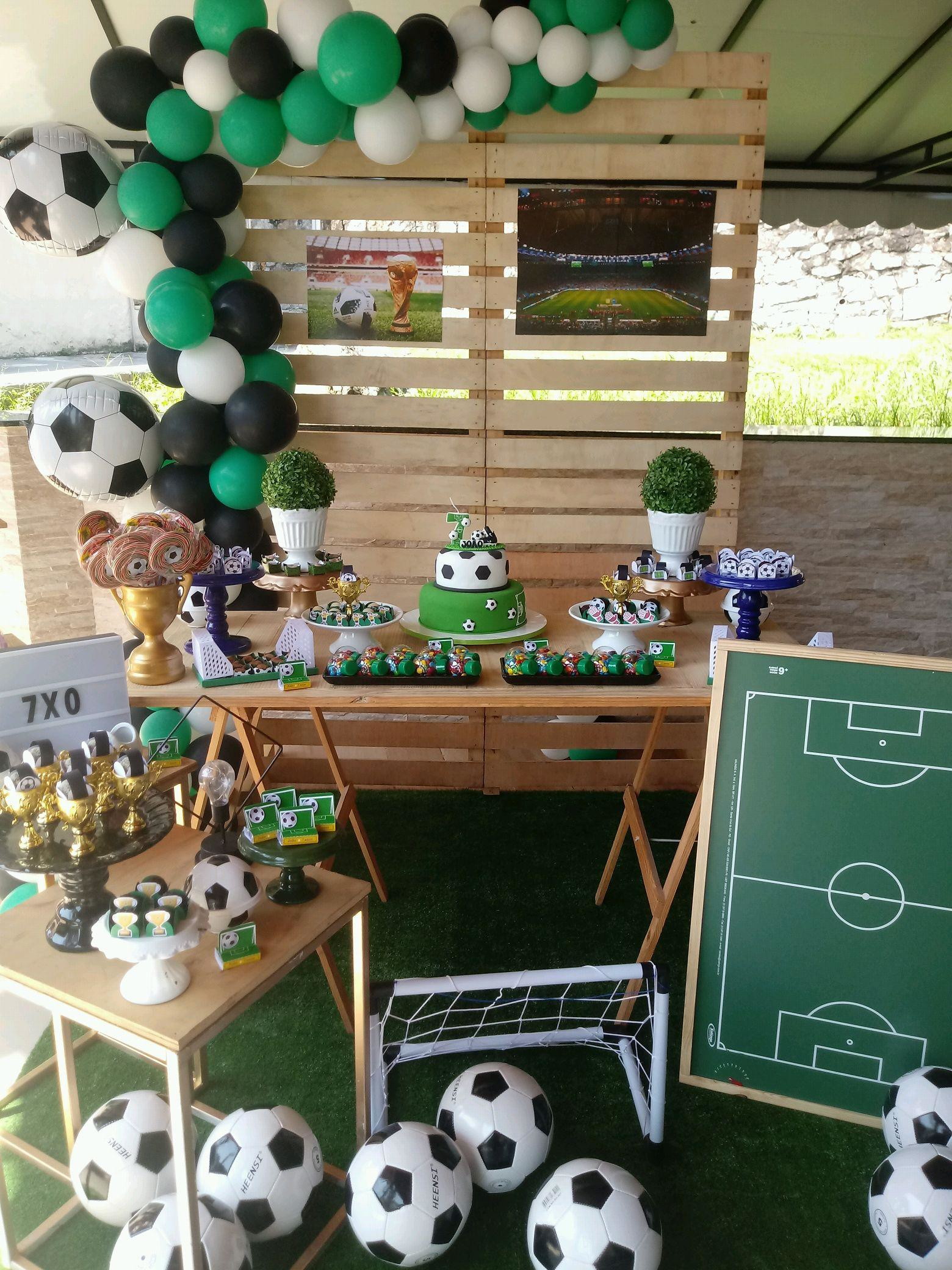 festa futebol Simples