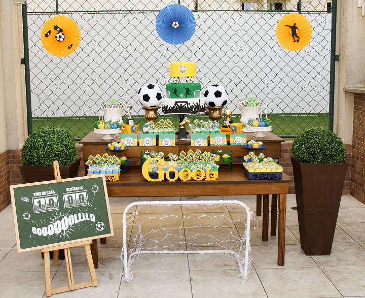 festa futebol Simples