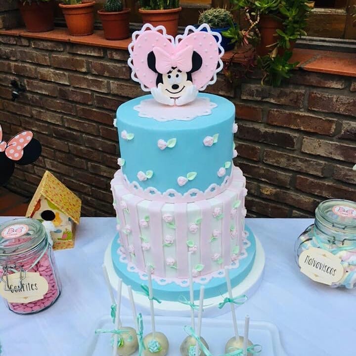 festa minnie Bolo