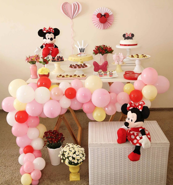 festa minnie Simples