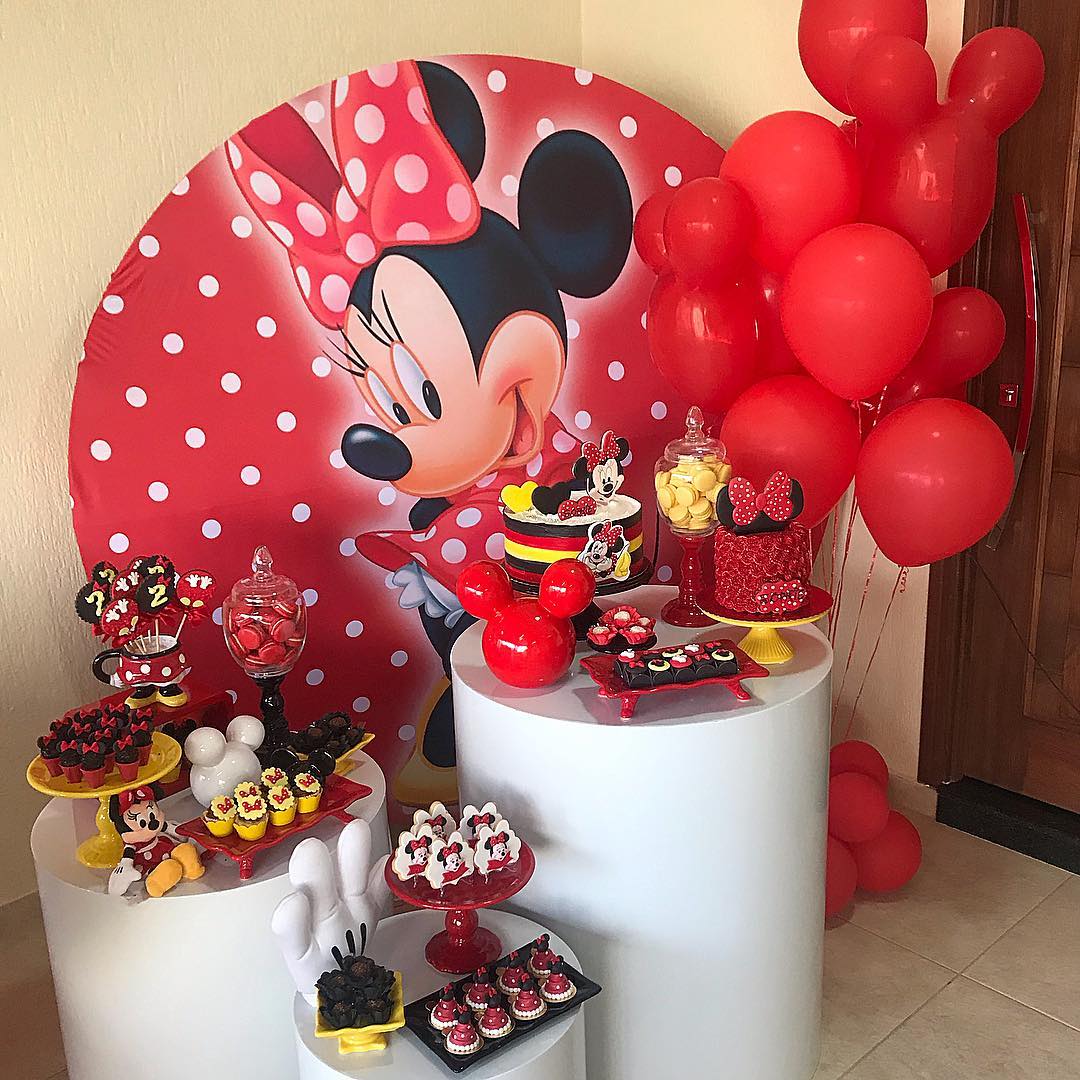 festa minnie Simples